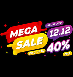 40 Mega Sale 1212 Celebration Discount 3d