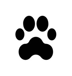 Animal Paw Silhouette