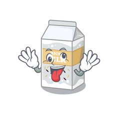 Cute Sneaky Rice Milk Cartoon Character