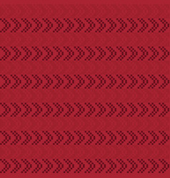 Chevron Fair Isle Seamless Pattern Design