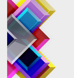 Arrow Square Geometric Abstract Background