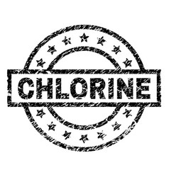 Grunge Textured Chlorine Stamp Seal