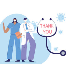 Thank You Doctors And Nurses Physician And Nurse