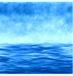 Blue Ocean Waves Background