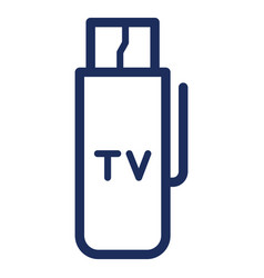 Tv Hdmi Drive Stroke Icon