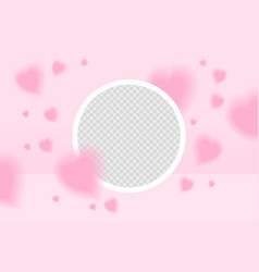 Romantic Y2k Aura Pink Background With Heart