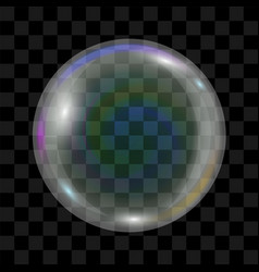 Transparent Soap Bubble