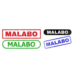 Malabo Rectangle Seals With Corroded Style