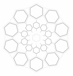 Business Ecosystem Organisation Hexagone Diagram