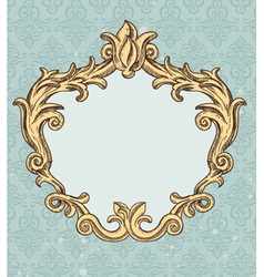 Vintage Frame With Copy Space For Tex