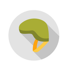 Soldier Helmet Circle Icon