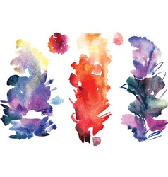 Abstract watercolor background Royalty Free Vector Image