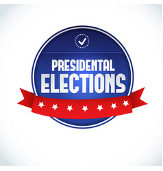 Usa Presidential Election Lable