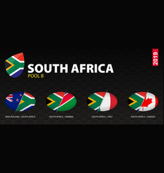 All Games South Africa Rugby Team In Pool B