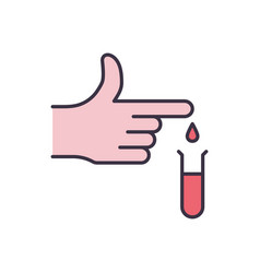 Blood Test Related Icon