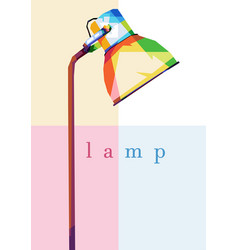 Colorful Study Desk Lamp Design