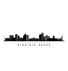 Virginia Beach Skyline Horizontal Banner