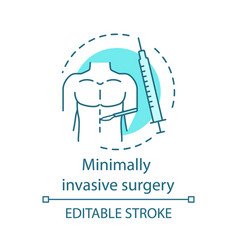 Minimally Invasive Surgery Concept Icon