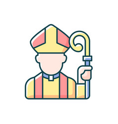 Clergy Rgb Color Icon