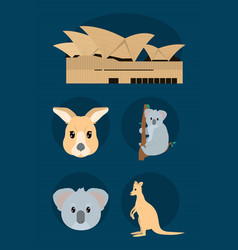 Sydney Opera House And Animals