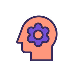 Thought Process Think Single Isolated Icon