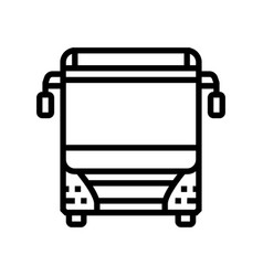 Bus Transport Vehicle Line Icon