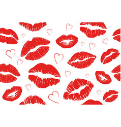 Lips Seamless Pattern