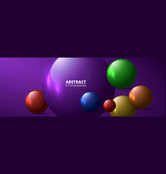 Multicolored Realistic 3d Spheres And Balls