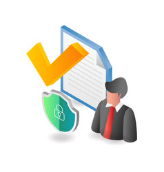 Flat Isometric Concept Data Security And Accuracy