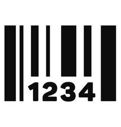 Bar Code Icon Package Scan Black Symbol