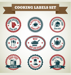 Cooking Chef Labels