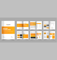 Brand Guideline Template And Identity