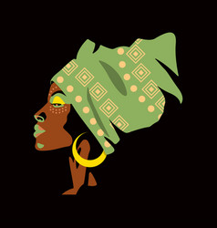 African Women With Flat Style