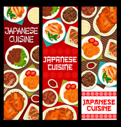 Japanese Food Meals Dishes Menu Banner