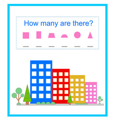 Math Activity For Children How Many