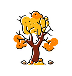 Tree Autumn Color Icon