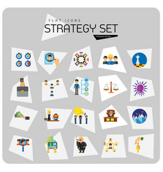 Strategy Icon Set