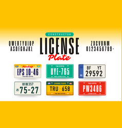 License Plate Constructor Car Plates