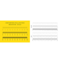 Ruler Measuring Scale Markup For Rulers