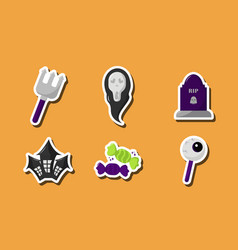 Happy Halloween Sticker Set