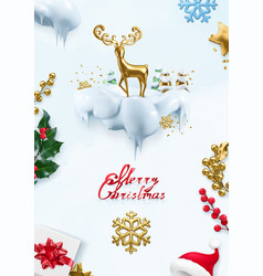 Christmas Background 3d