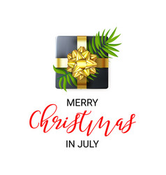 Merry Christmas In July Poster Decorated