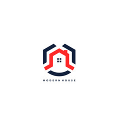 Modern House Logo Design With Creative Concept