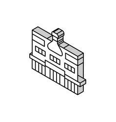 Chain Store Isometric Icon