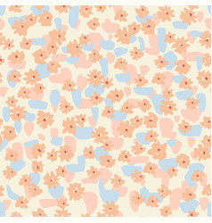 Ditsy Flower Seamless Pattern