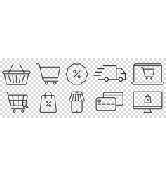 Shopping Icons Set