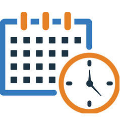 Calendar Event Time Icon Editable Logo