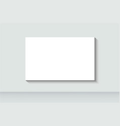 Horizontal Canvas Wall Mockup