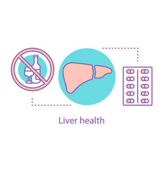 Liver Health Concept Icon