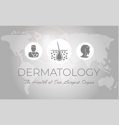 Gray Dermatology Beauty And Healthcare Background